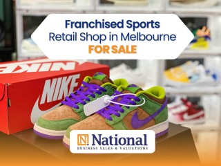 Franchised Sports Retail Shop for Sale in Melbourne | Easy Operations