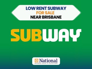 Low Rent Subway for Sale in Southeast Brisbane | Under Management