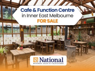 Fully Licensed Cafe and Function Centre for Sale Inner East Melbourne