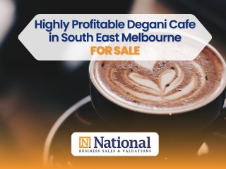 Highly Profitable Degani Cafe for sale in South East Melbourne
