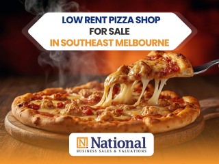 Very Low Rent! Established Pizza Pasta Shop for Sale in Southeast Melbourne