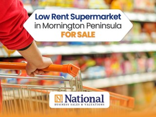 NO COMPETITION Supermarket for Sale in Mornington Peninsula | Low Rent | 188 Visa Suitable